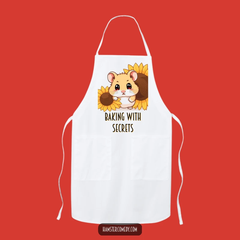 Funny Hamster Apron: Snack Bandit, Shy Hamster Funny Gift