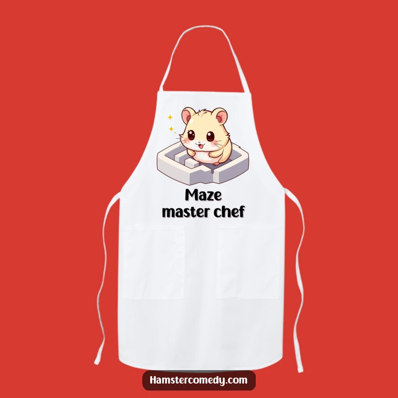 Funny Hamster Maze Apron - For the Culinary Explorer!