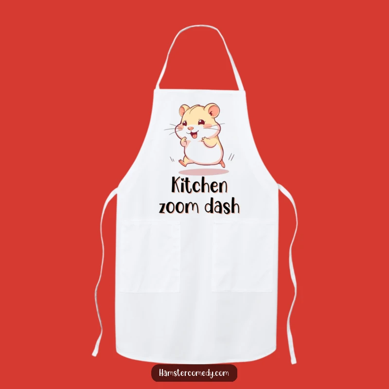 Funny Speedy Hamster Apron: Cook with Speed and Humor in This Hilarious Dash, Great Funny Gift