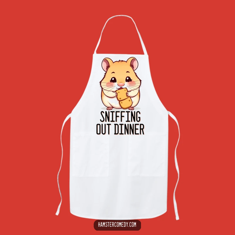 Funny Hamster Apron: Snack Smarter with Culinary Charm