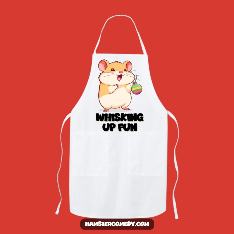 Funny Hamster Toy Apron - Kitchen Fun for Active Pet Lovers