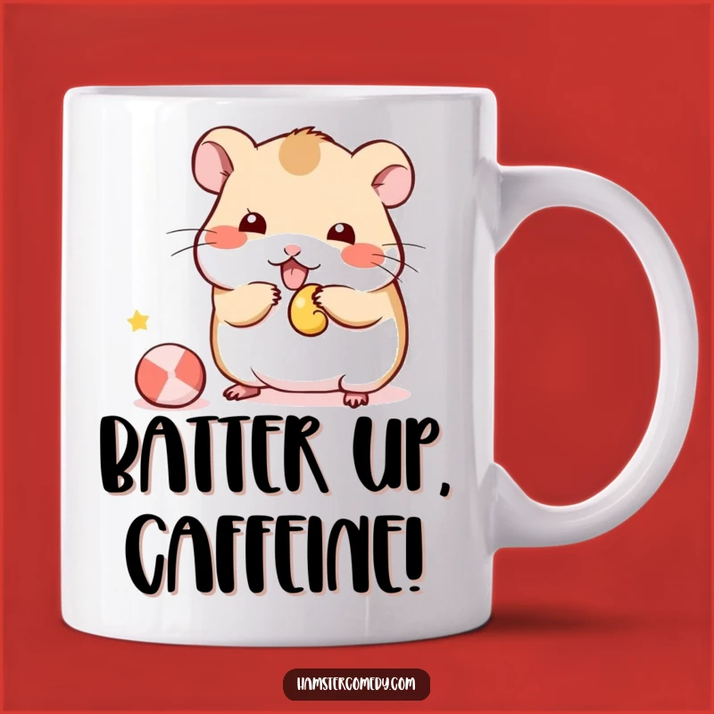 Funny Kawaii Hamster Toy Mug: Playful & Energetic Gift for Hamster Enthusiasts
