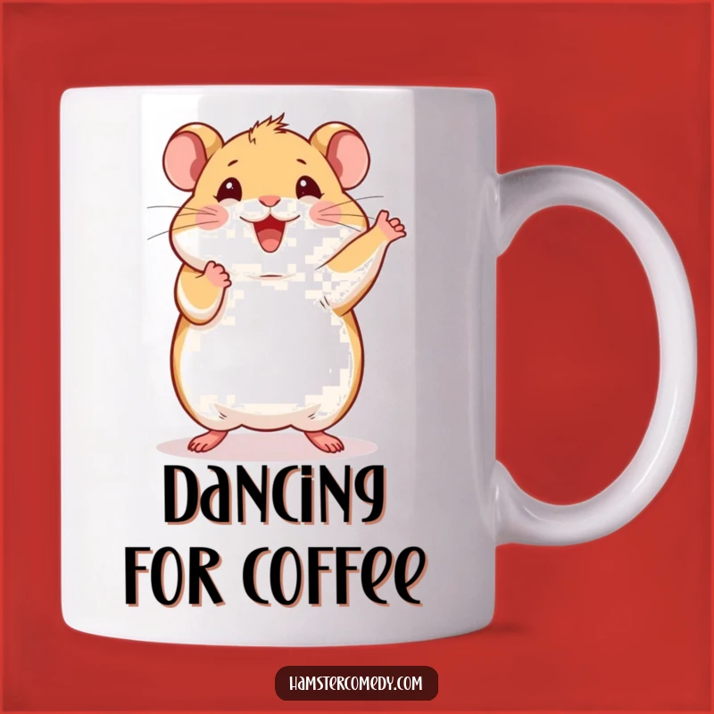 Funny Hamster Dancing Mug: Celebrate Every Moment with Joy