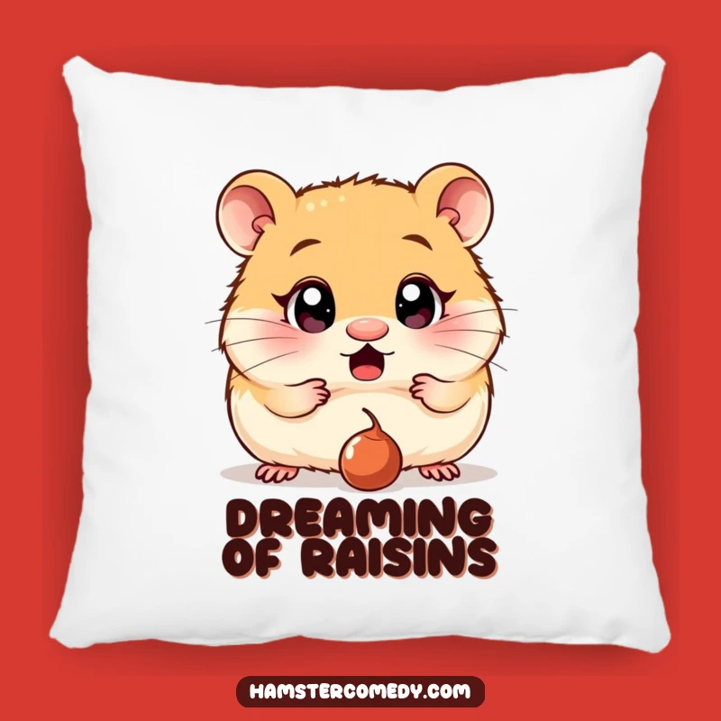 Funny Surprised Hamster Pillow: Cuddle Up with This Hilarious Wide-Eyed Companion, Perfect Funny Gift