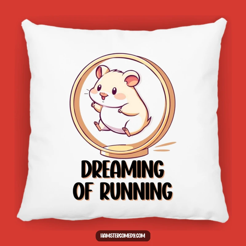Funny Kawaii Hamster Pillow: Soft Spinner, a Cozy Funny Gift