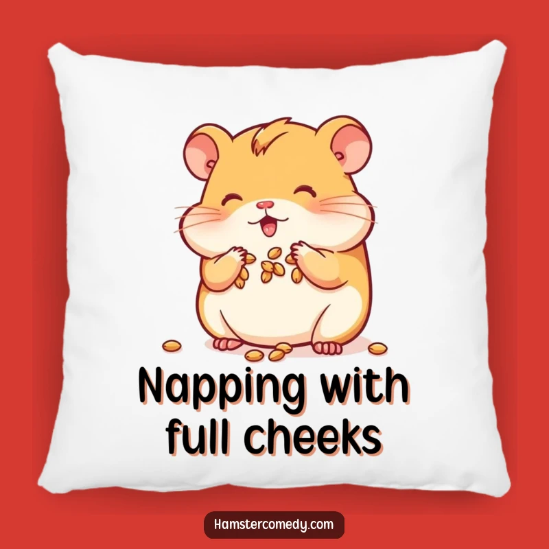 Funny Kawaii Hamster Pillow: Soft Seed Stuffer, a Cozy Funny Gift