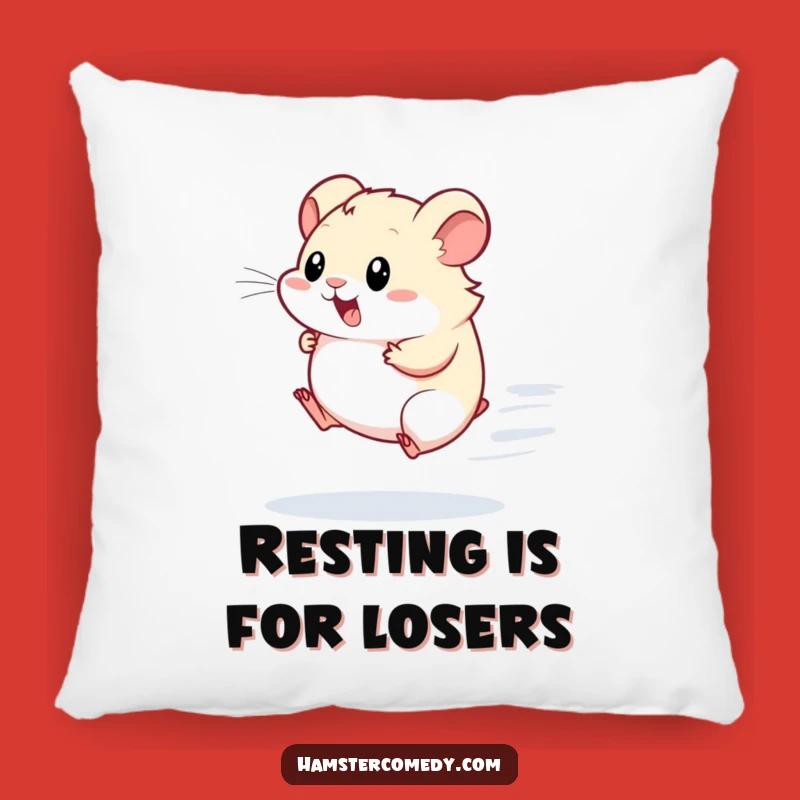 Funny Kawaii Hamster Pillow: Cozy Comfort for the Speedy Soul, Perfect Gift!
