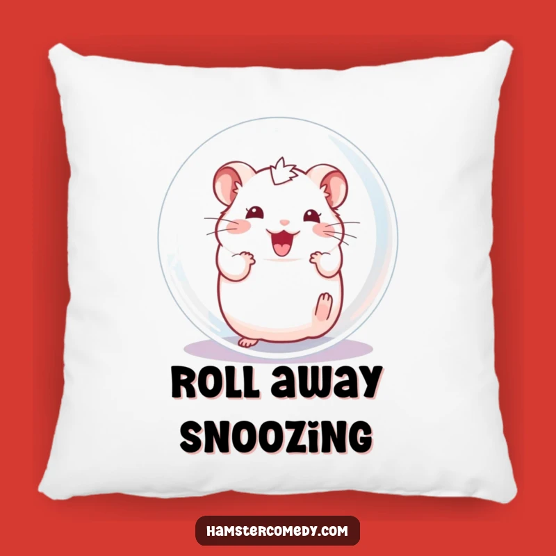 Soft Funny Hamster Ball Pillow - Cozy Rolls, Adorable Funny Gift