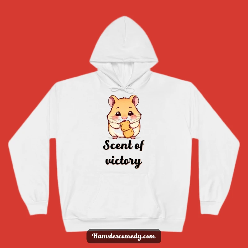 Cozy Funny Hamster Hoodie: Sniff Out Comfort and Cheer
