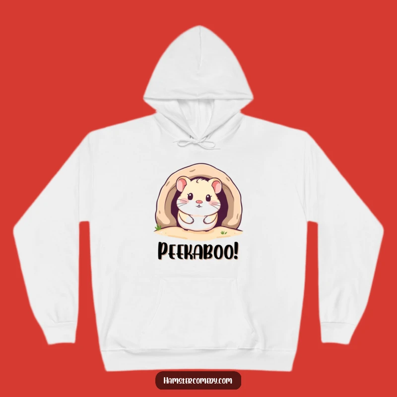 Cozy Funny Kawaii Hamster Hoodie: Burrow into Warmth & Humor!