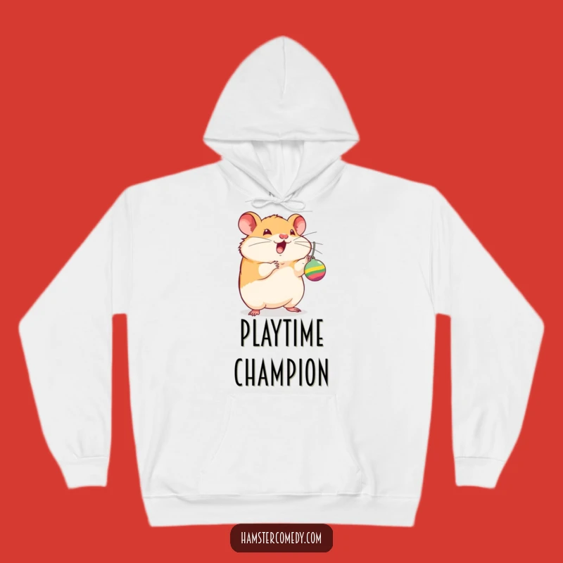 Cozy Hamster Toy Hoodie - Warm Funny Gift for Active Pet Lovers