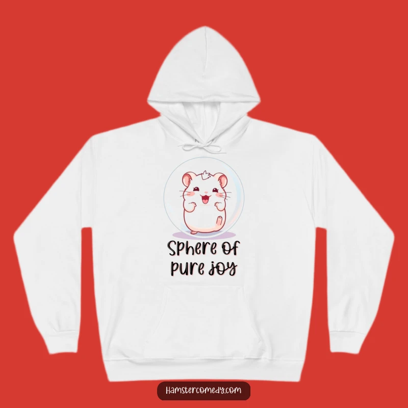 Cozy Funny Hamster Ball Hoodie - Warm & Rollicking Fun, Perfect Funny Gift