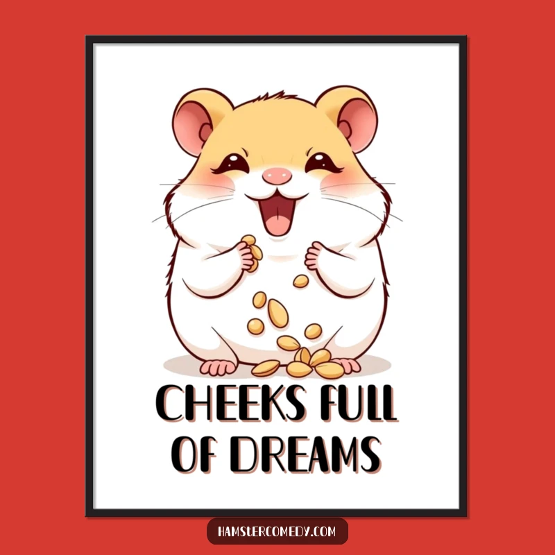 Free Printable Hamster Wall Art: Funny Downloadable Cute Decor