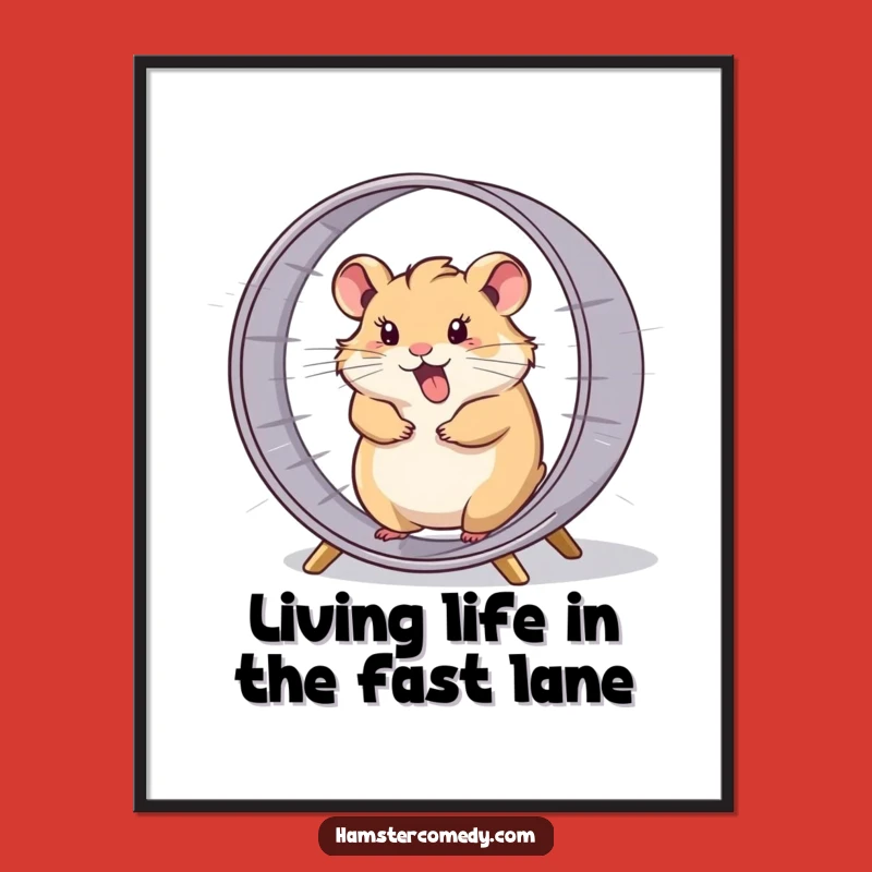 Free Printable Hamster Wall Art: Funny Downloadable Quirky Decor
