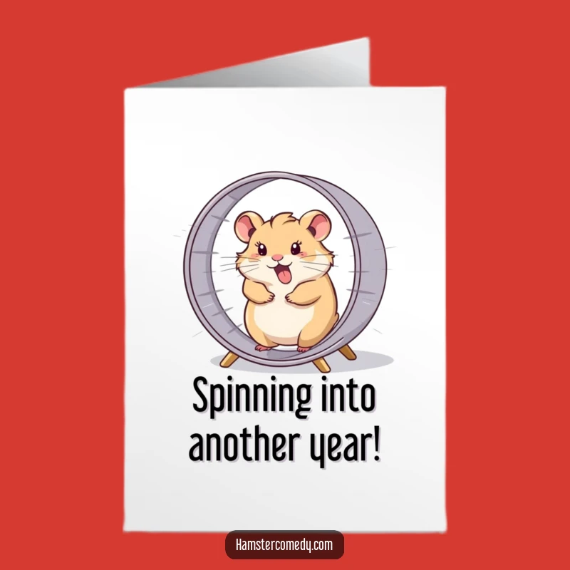 Free Printable Hamster Birthday Card: Funny Downloadable for a Whirlwind Celebration