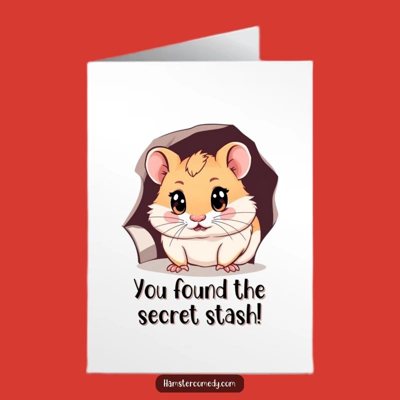 Free Printable Hamster Card: Curious Critter Congrats, Downloadable DIY Gift