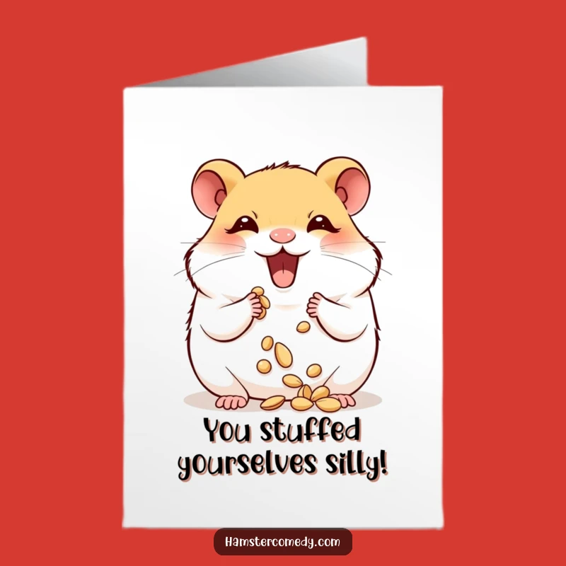 Free Printable Hamster Congrats Card: Hilarious Downloadable for Stuffed Success
