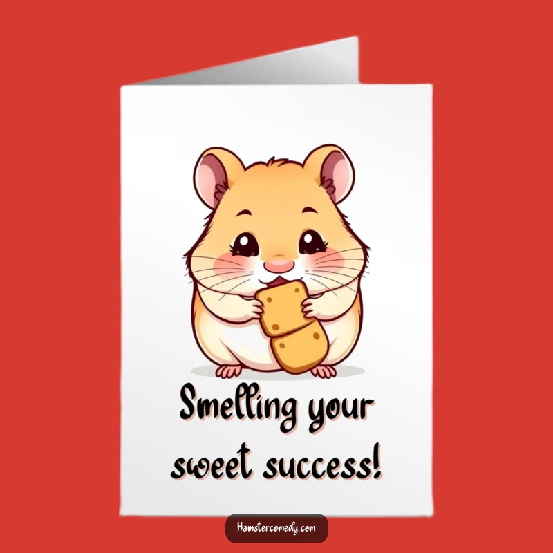 Free Printable Hamster Congrats Card - Adorable Downloadable
