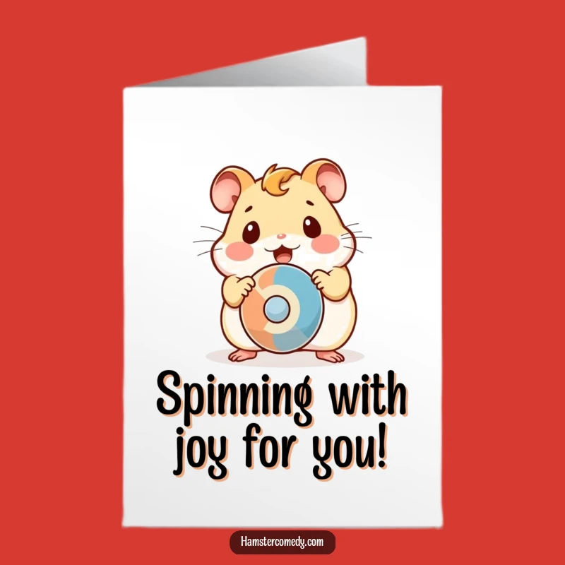 Free Printable Congrats Card: Surprised Hamster, Funny Downloadable Gift