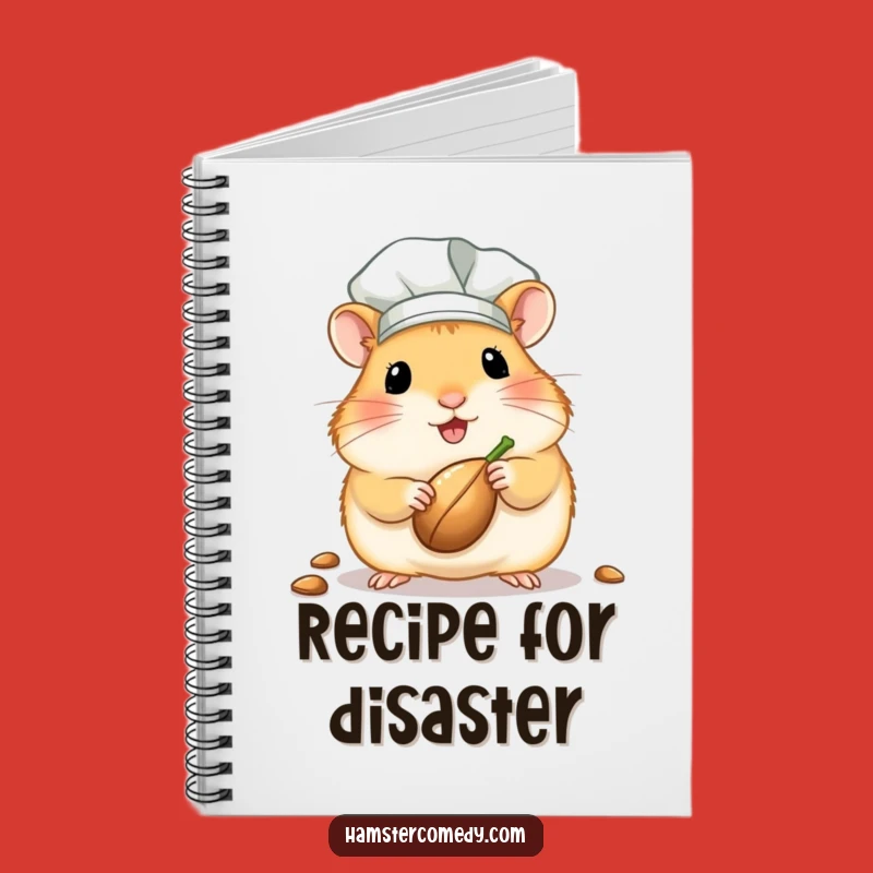 Funny Hamster Chef Notebook: Cute Kawaii Journal for Ideas