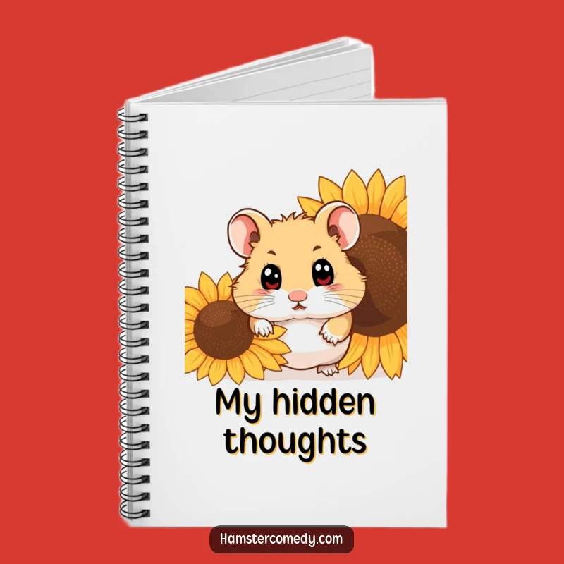 Funny Hamster Notebook: Secret Stash Journal, Cute Hamster Funny Gift