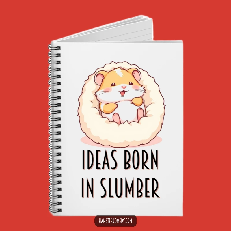 Funny Hamster Rolling Notebook - Journal Your Funniest Thoughts