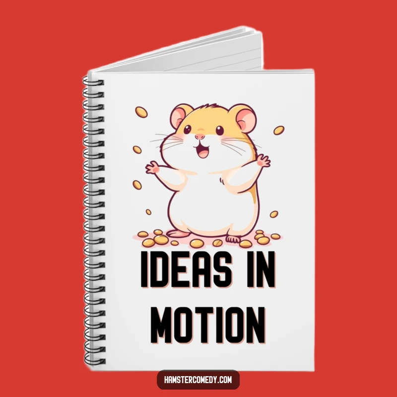 Funny Juggling Hamster Notebook: Cute Kawaii Journal for Ideas