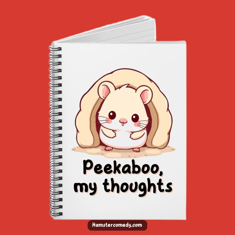 Funny Kawaii Hamster Notebook: Cozy Burrow Journal, Perfect Gift for Writers & Dreamers