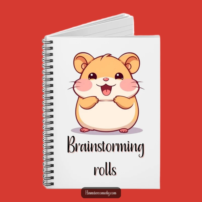 Funny Kawaii Hamster Notebook: Jot Down Your Happy Rolls!