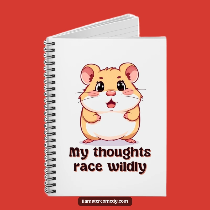 Funny Surprised Hamster Notebook: Capture Your Most Shocking Ideas