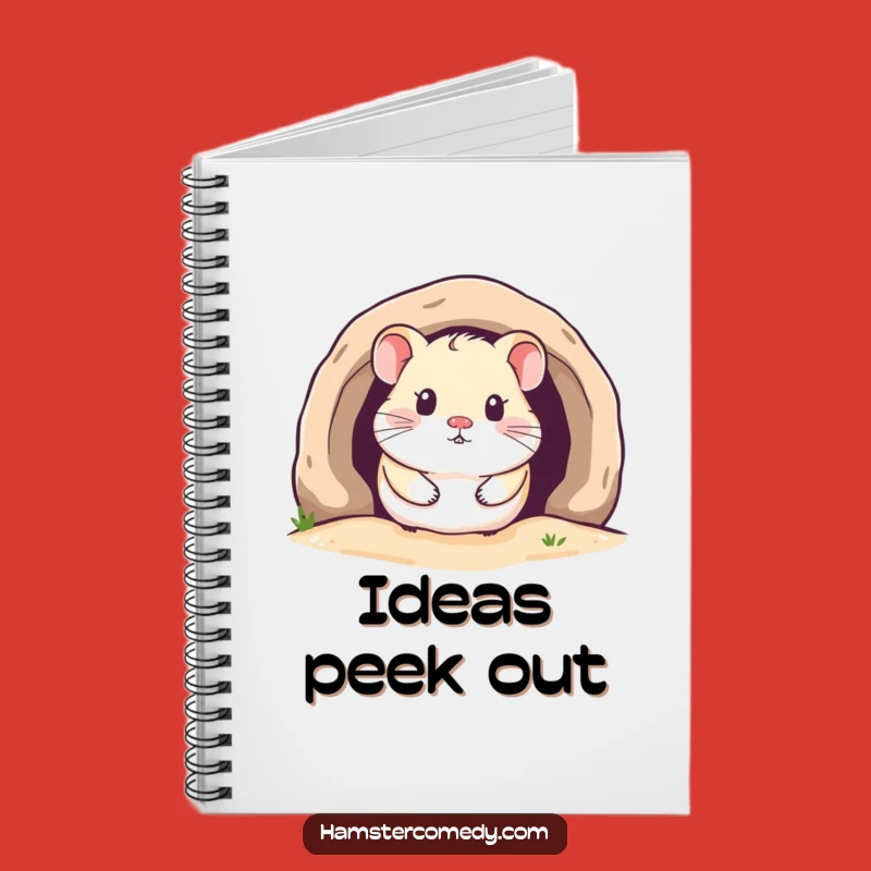 Funny Kawaii Hamster Notebook: Jot Down Your Cozy Thoughts!