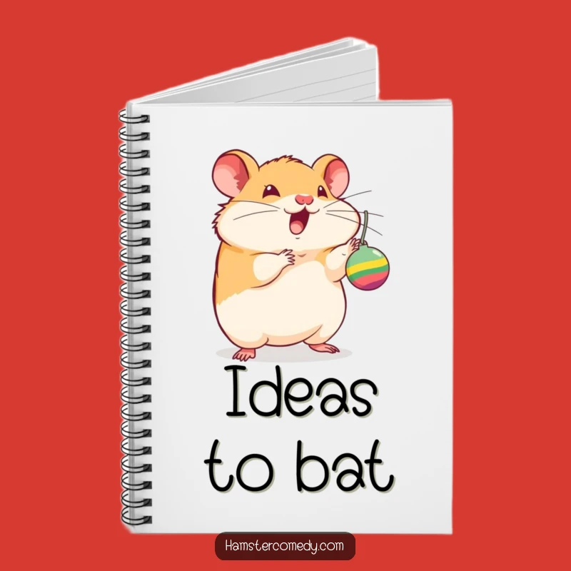 Funny Hamster Toy Notebook - Journal for Playful Notes