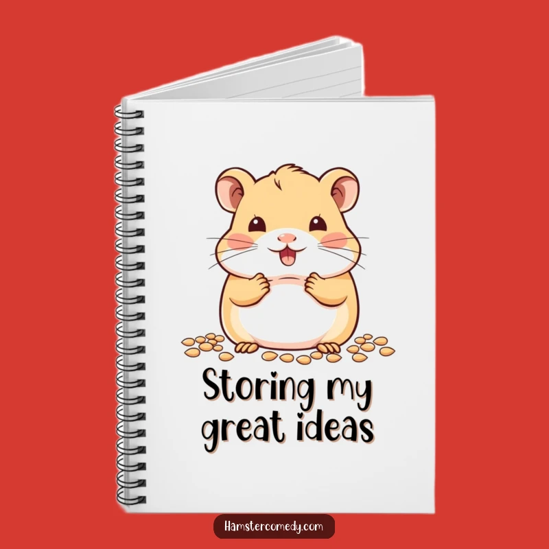 Kawaii Hamster Notebook: Journal Your Snacks & Ideas Adorably