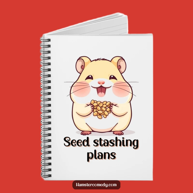 Funny Hamster Notebook: Jot Down Snack Ideas, Great Gift!