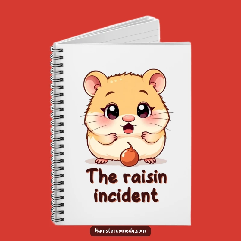 Funny Surprised Hamster Notebook: Capture Your Thoughts with This Hilarious Wide-Eyed Design, Ideal Funny Gift