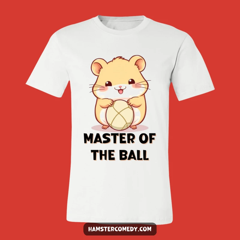 Funny Kawaii Hamster Ball Rolling Tee - Cute Amigurumi Shirt, Active Gift
