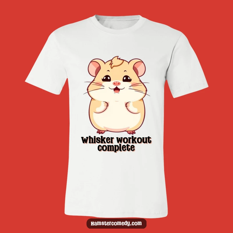 Funny Kawaii Hamster T-Shirt: Wiggle Your Whiskers in Style!
