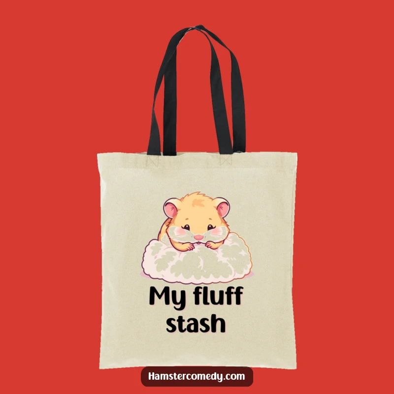 Funny Hamster Digging Tote Bag - Carry Your Gear with Hilarious Style