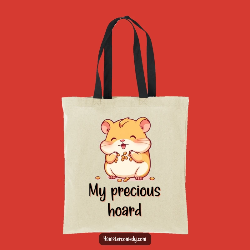 Funny Kawaii Hamster Tote Bag: Seed Stuffer Style, a Practical Funny Gift